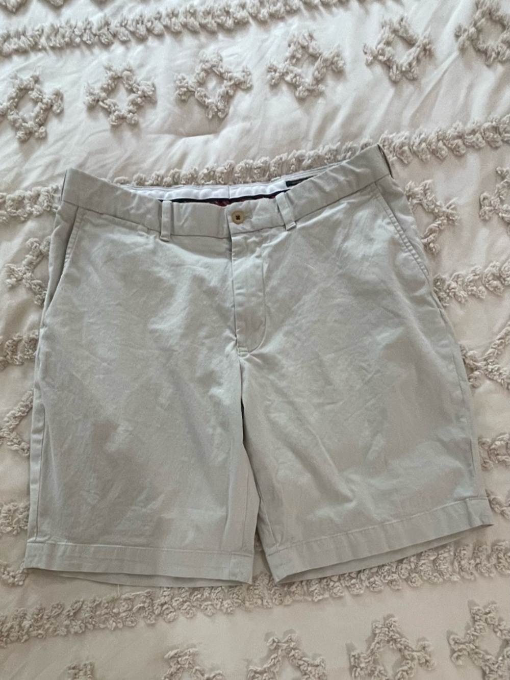 Ralph Lauren Light beige Flat-Front Men's Golf Shorts